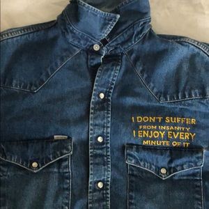Carhartt denim shirt